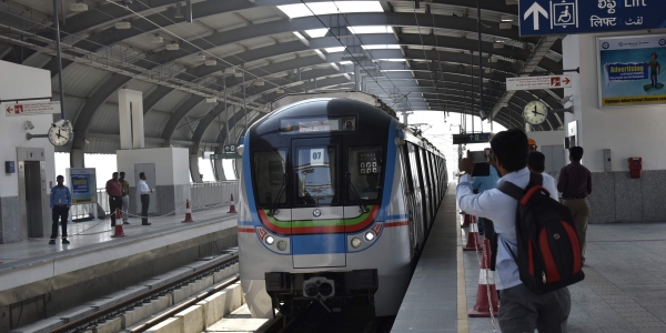 Hyderabad Metro rail all Women station